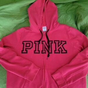 VS Pink Zip-Up Hoodie